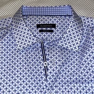 BUGATCHI men’s classic fit, short sleeve shirt